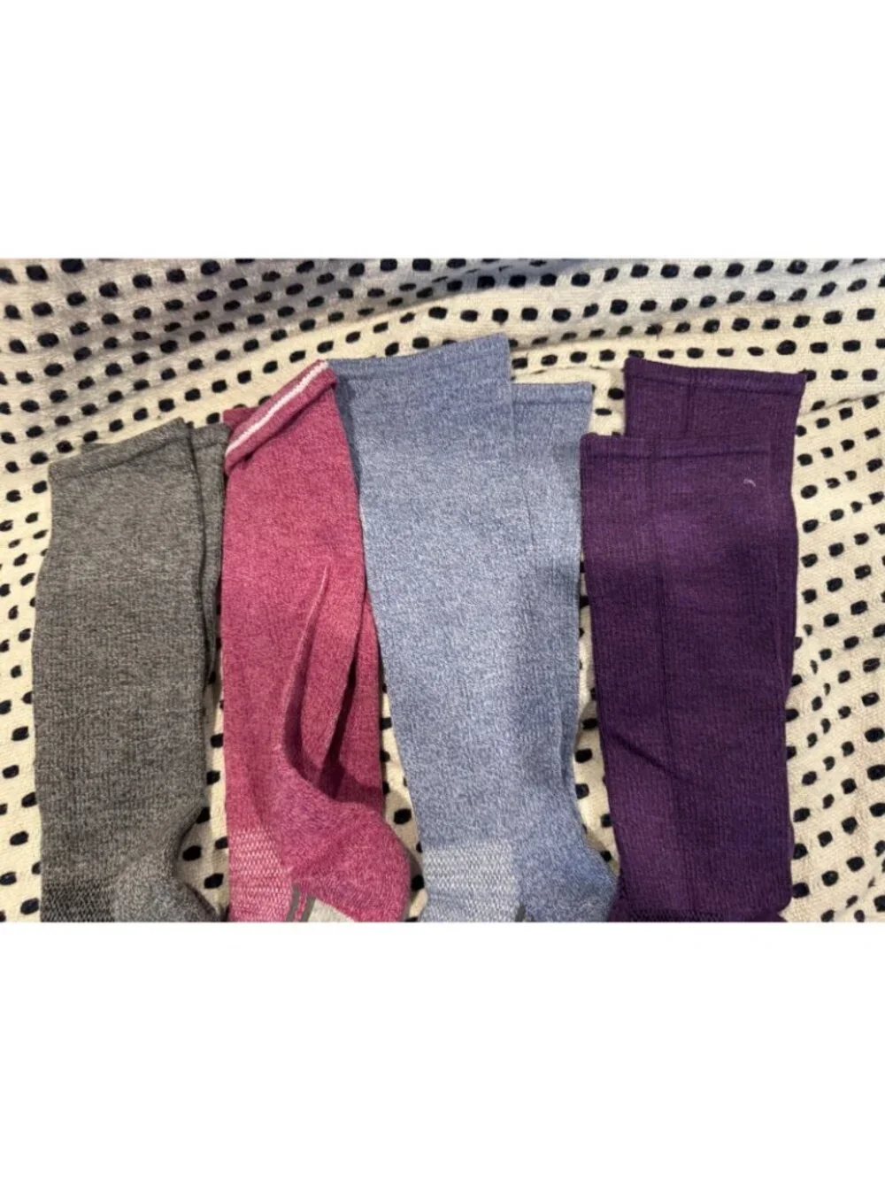 Tommie Copper Set of 4 Knee Hi Compression Socks Basic S 5-7.5 Small Women's NEW